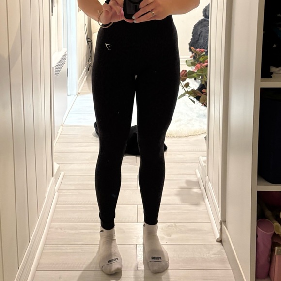 Gymshark Pants - Gymshark Black Leggings